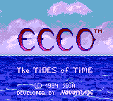 ECCO: The Tides of Time screenshot 2 for Sega Game Gear